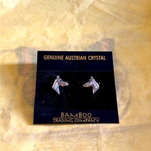 Silver Horse Earrings